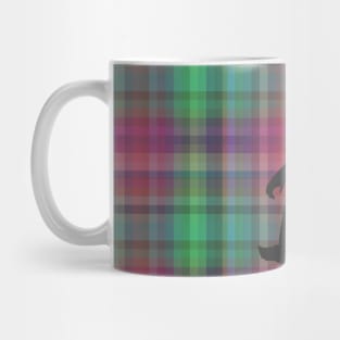 Bigfoot on Plaid Mug